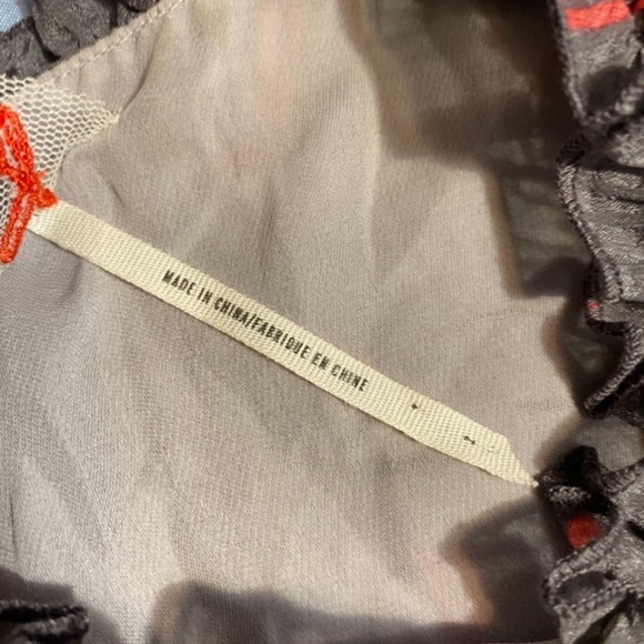 Free People Pink Pleated Sundress with Bishop Sleeves - Picture 4 of 16